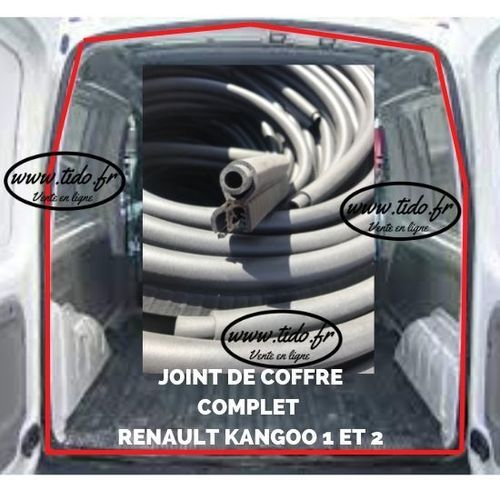 Joint de coffre  complet Renault Kangoo 1 et 2 avec hayon ou portes